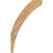 Ekena Millwork 3 1/2"W x 12"D x 20"H Thorton Smooth Knee Brace, Western Red Cedar BRC04X12X20THR00SWR - alternate 2